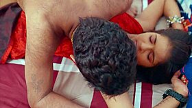 Lusty bhabhi craves devar's cock for night time wet pussy pounding 🔥