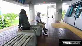 hey becky bundles that huge black cock outside so sloppy 😍🍆💦 outdoor teen fun!