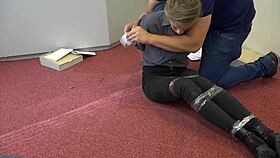 hey violet haze you look hot tied up as my bound real estate agent slut