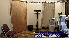 Dr Tampa gives neighbor Alix Avery first intense gyno exam with fingering and moaning