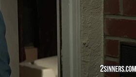 Vintage Babe Sucks Cock Intimately Upstairs