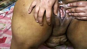 Indian Babe's Oiled Ass Massaged Then Pounded Hard