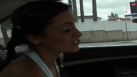 Slender Pigtail Teen Feels Stranger Dick Bliss