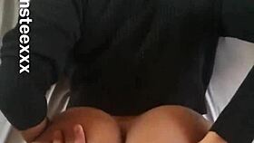 Onion Booty Ebony Takes Backshots in POV