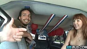 redhead delila darling rocks 4th of july public bang session