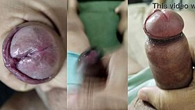 compilation of best small cock cumshots and handjobs with foreskin plus neighbor's hot masturbation finish part 6