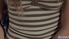 i finger my shaved pussy with dildo then suck big cock hard