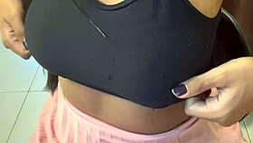 hotwife moans on huge black cock at motel cuck films creampie finish