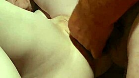 after passionate parting she spreads swollen pussy for intense licking fingering and missionary fucking