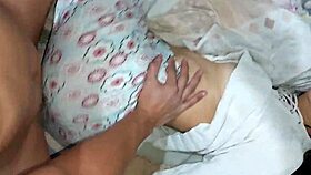 brunette teen bent over big cock doggystyle cumshot no condom