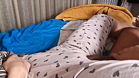 guy wakes latina friend to devour her juicy pussy