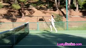 I crave licking my besties' wet pussies at our grad party