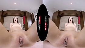 katana rides monster cock cowgirl style in reality