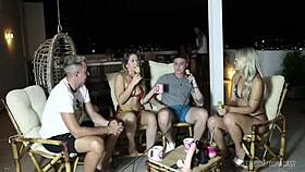 bruna carlos and matheus caetano in bora cast compilation with elo cardone victor mustang part 2