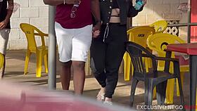 Hubby won't recognize this masked puta getting humiliated by massive BBC pounding her ass raw! 🍆🍑🔥