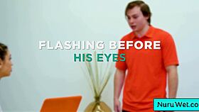 Delilah day rubs wet naked body on horny client anthony pierce