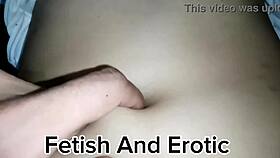oh fuck, feel my fingers dive deep into her soft belly navel during this fetish massage tease! 😈👅
