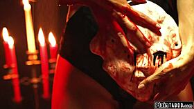 Nurse offers patient his dick back for soul in exchange amid lactating tits and group licking session