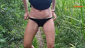 Femdom sluts squirt piss in outdoor golden rain compilation