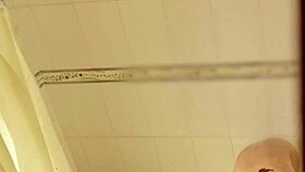 hidden cam catches cute latina nurse getting her pussy licked in bathroom