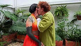 bilma's nympho cravings make her swallow every drop hungrily