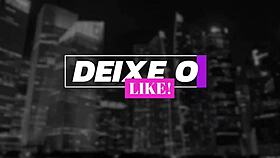 Brazilian babe's lingerie teases big ass and tits before creampie cowgirl explosion