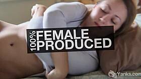 hey dulcie unwinds with her solo relaxation routine