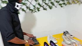 Latina Trades Big Ass for Shoes in Kinky First Anal