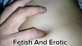 oh fuck, feel my fingers dive deep into her soft belly navel during this fetish massage tease! 😈👅