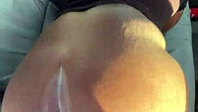 Her Massive Ass Bent Over Car