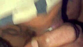 Watch this cougar milf stretch her lips around that throbbing monster bbc