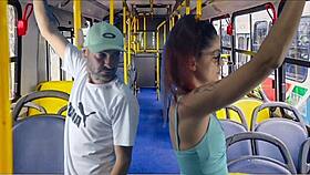 uhh public bus grope n fuck on young student feels so naughty n hard