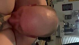 Milf takes huge cock pounding hard in intense session