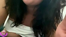 i'm pounding maya's tight pussy so good 😈🍑💦 creampie finish