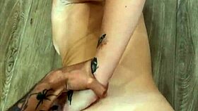 mira luv teases and seduces her hot neighbor in steamy pov fantasy with tattooed latina curves