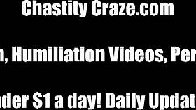 why tease my limp cock when it deserves a permanent lock-up in chastity?