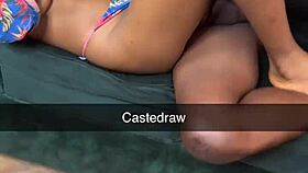 Spooning Big Tits Slut Sucks Monster Black Cock