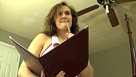 Nurse, your feet on my cock feels amazing during this pov footjob!