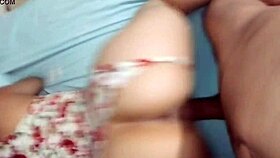 i was so horny after gym, he fucked me doggystyle pov and came all over my bubble butt ass