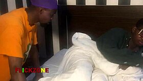 Wow! Naked Chubby Ebony Blind Lady's Huge Oiled Tits and Big Ass Up Close!