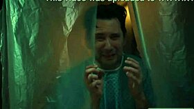 Nurse offers patient his dick back for soul in exchange amid lactating tits and group licking session