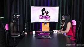 Ramona 69's wild swing compilation explodes with Tifany Rocha in sheer red lingerie!