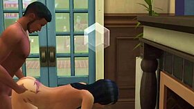 Black stud pounds her bent over doggystyle 😈💦