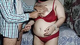 Pounding big ass on gorgeous bbw mature with my huge dick dirty hindi talk