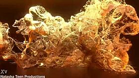 newbie anny houston screams in first bbc interracial anal 3-on-1 😈🍑💦