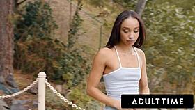 syren de mer moans through passionate pussy licking with alexis tae's tongue