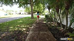 violet starr ridin this huge dick nonstop til she milks it in her mouth shower fun 🚿💦