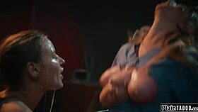 Nurse offers patient his dick back for soul in exchange amid lactating tits and group licking session