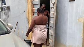 amateur wife enjoys real quickie sex with her husband's friend