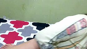 horny indian milf's huge natural tits bounced hard by boyfriend